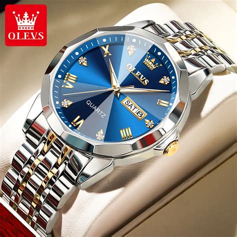 olevs watch original vs fake|olevs watch original price.